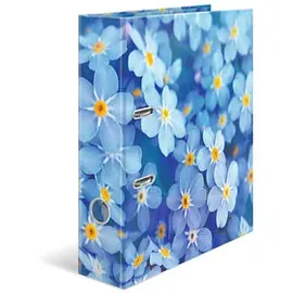 Herma Ordner Blue Flowers Motivordner 7,0 cm DIN A4