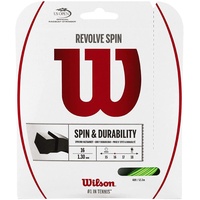 Wilson Unisex Tennissaite Revolve Spin, grün, 12,2 Meter, 1,30 mm, WRZ956800
