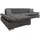 Mirjan24 Ecksofa Chrom, Textil, links montierbar, L-Form 278x161 cm, Wohnzimmer, Sofas & Couches, Wohnlandschaften, Ecksofas