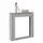 vidaXL Kaminumrandung 100 x 20 x 100 cm Grau