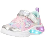 Skechers Mädchen Star Sparks Leuchtende Turnschuhe, Grey melé - 35 EU