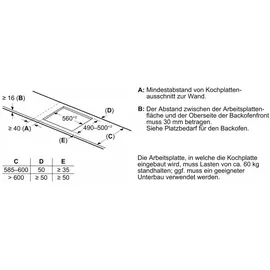 Bosch Herdset EcoClean mit Induktionskochfeld PowerBooster