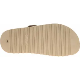 GUESS Damen Fatema2 Sneaker, Beige Braun, 39 - 39