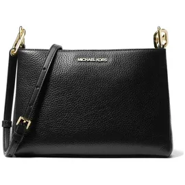 Michael Kors Trisha Medium Crossbody Leather Black