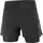 Salomon sense aero 2 in 1 shorts schwarz herren - Black/Grey - L