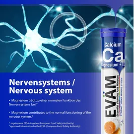 eväm Calcium Magnesium D3 Brausetabletten 15 Stück