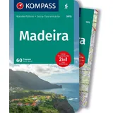 Kompass-Karten KOMPASS Wanderführer Madeira, 60 Touren mit Extra-Tourenkarte