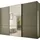 STAUD Schwebetürenschrank Includo 249 x 222 x 68 cm Grün