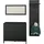 borchardt Möbel Garderoben-Set 3 Stk. 133 x 35 x 160 schwarz