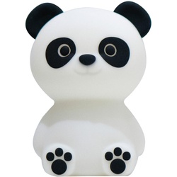 Kinder-Nachtlicht Paddy Panda, Weiß, Kunststoff, 9x12x9 cm, Innenbeleuchtung, Nachtlichter