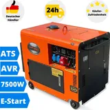 Stromerzeuger Diesel Notstromaggregat Stromaggregat 400V Generator E-Start 10 PS