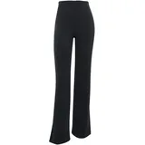 adidas Damen All Szn Soft Lux Flared Hose (Größe M, schwarz)