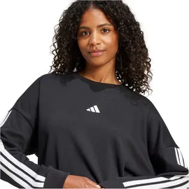 adidas Essentials 3-Stripes Sweatshirt Schwarz/Weiß XL