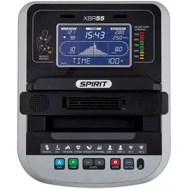 Spirit Fitness Heimtrainer SPIRIT FITNESS "Spirit Fitness XBR55 Recumbent Bike", schwarz, HeimtrainerB:75cm H:144cm L:144cm, Heimtrainer, B:75cm H:144cm L:144cm