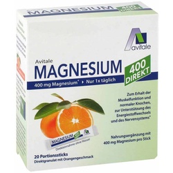 Magnesium 400 direkt Orange Portionssticks