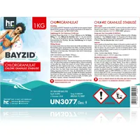BAYZID® 1x 1 kg Chlorgranulat für Pools
