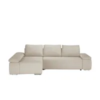 Switch Eckcouch Flachgewebe 3-Sitzer Beige