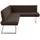 K+W Komfort & Wohnen Eckbank 86x60 cm Flachgewebe Q2 2250 langer Schenkel rechts oder links
