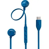 JBL Tune 305 C Kopfhörer Kabelgebunden im Ohr Anrufe/Musik USB Typ-C Blau