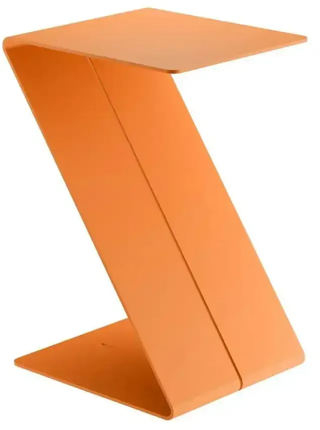 Eisenherz Beistelltisch   ¦ orange ¦ Maße (cm): B: 30 H: 50