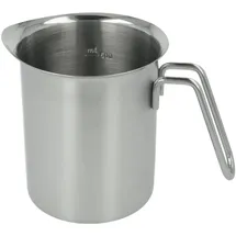 Gravidus Edelstahl Milchkrug Skala bis 500ml