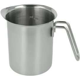 Gravidus Edelstahl Milchkrug Skala bis 500ml