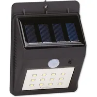 Grundig Bewegungsmelder Solar LED-Wandleuchte bis 5 m Außenleuchte schwarz