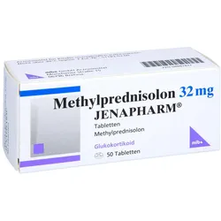 METHYLPREDNISOLON 32 mg Jenapharm Tabletten 50 St
