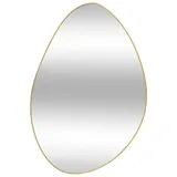 Atmosphera Créateur d'intérieur Organischer Spiegel Roman 60 x 40 cm Gold