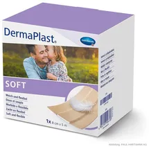 hartmann h DermaPlast Soft Wundpflaster 8 cm x 5 m 1 St.