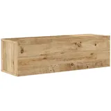 [en.casa] Lapinlahti TV-Lowboard 100 x 29,5 x 31,5 cm Beige Holz