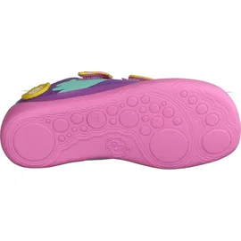 Affenzahn Barfußschuh Lucky Kreativ Tukan Lavendel / Türkis 24