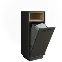 Vicco Beatrice Wäscheschrank 38 x 93 cm Grau