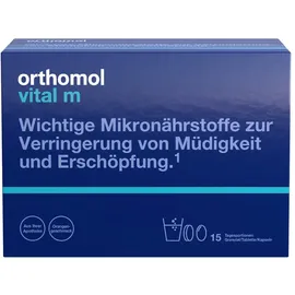 Orthomol Vital M Orange Granulat / Tabletten / Kapseln 15 St.