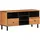 vidaXL TV-Schrank 100x33x46 cm Braun Massivholz