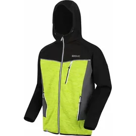 Regatta Strickjacke mit Kapuze Schwarz / Grün S