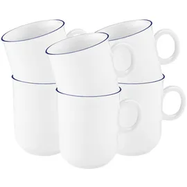 SELTMANN WEIDEN Henkelbecher 0,25 l Blau 6 St.
