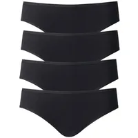 CALIDA Damen Slip 4er Pack Benefit Women 4P schwarz
