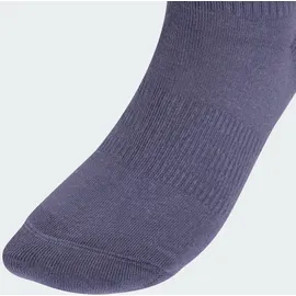 adidas CUSHIONED CREW SOCKS 6 PAIR PACK, Aurora Ruby/Preloved Violet/Powder Plum/Light Grey Heather, 10.5-12.5