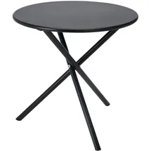 Mojawo Beistelltisch Ø 48 x 48 cm Schwarz