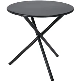 Mojawo Beistelltisch Ø 48 x 48 cm Schwarz