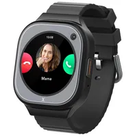XPLORA X6 Pro - wasserdichte Telefon Uhr für Kinder (eSIM Variante) 4G, Anrufe, Nachrichten, Schulmodus, SOS-Funktion, GPS, Kamera, Schrittzähler - inkl kostenlosem Tarif-Vertrag für 3 Mon. (SCHWARZ)