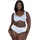Ulla Popken Damen große Größen Übergrößen Plus Size Bügel-BH, Blütenspitze, Vollspitze blau 85D 727062700-85D