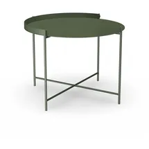 Houe Edge Beistelltisch Ø 62 x 46 cm Olivgrün