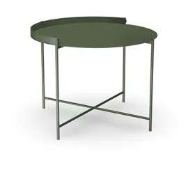 Houe Edge Beistelltisch Ø 62 x 46 cm Olivgrün