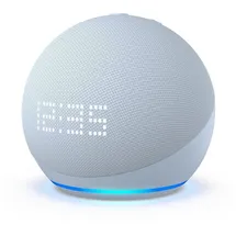 Amazon Echo Dot 5. Generation mit Uhr blaugrau