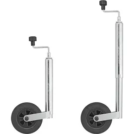 moritz Stützrad 48 mm Kunststoff-Felge mit Vollgummi-Reifen 200 x 50 mm