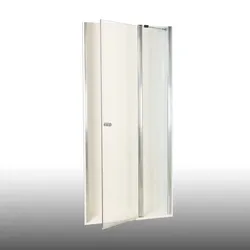 Duschkabine/ Duschabtrennung Dusbad Vital 2 Pendeltür an Festteil für Nischendusche  rechts 825mm