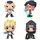 Funko POP! Boruto 4er Set