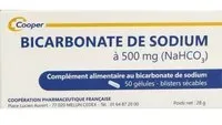 BICARBONATE SOD500MG COOPER GELU50 Capsule(S) 50 pc(s)